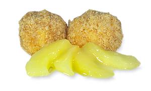 Apfel- Topfenknödel