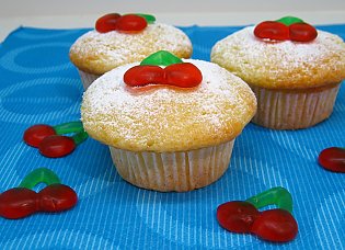 Beschwipste Kirsch- Muffin