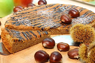 Kastanienkuchen